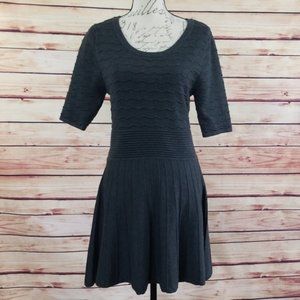 Like new Candie's gray textured sweater dress